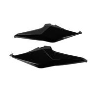 Para Grom MSX125 Dirt Bike Cowl Left Right Fairing Motorcycle Plastic Parts Rear Tail Panel Cover(Bright black)