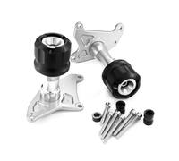 Para Grom MSX125 MSX 125 2013-2016 2017 2018 2019 Accesorios Cubierta Del Motor De Moto Pastilla Choque Chasis Protector Deslizante Control deslizante del marco de la motocicleta(Plata)