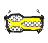 para GS 1250 para Adventure para R1250GS para ADV para GSA1250 2019 2020 2021 2022 2023 Cubierta Rejilla Protectora Faro Motocicleta Moto Faros Delanteros Protección Guardia(Yellow)