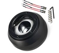 Para GS IS 125H Black Volante Corto Hub Adaptador Boss Kit Adaptador De Cubo De Volante