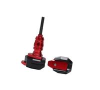 para GSR400/600/750 para GSX-S750 para GSXS1000 Anticaídas para Motocicleta Barra De Protección Bola Anticaída Topes Anticaida(Red 1 Set)