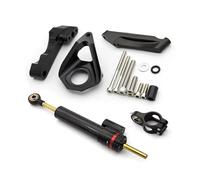 Para GSXR 600 750 Para K4 2001-2005 Motocicletas Amortiguador Dirección Estabilizar Soporte Montaje(Carbon look)