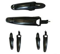 para guardabarros Bicicleta 24/26 Pulgadas PP Anti-Salpicaduras | Material PP , anti-salpicaduras, ideal para lluvia y barro, montaje sencillo sin herramientas