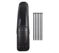 para guardabarros Bicicleta Carretera 365mm Plástico Negro | Plástico , 365mm largo, color negro, protección contra barro, instalación fácil