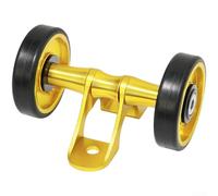 para guardabarros para acero Cojinete para suave Bici Plegable | Estructura para acero concéntrica, para movimiento effortless superficies varias, instalación rápida tornillos(gold)