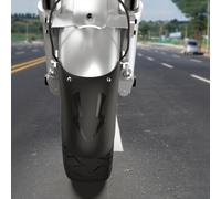 para guardabarros para delantero Extensible para Moto 22cm | Cobertura extendida, protege contra barro y agua, aerodinámico, 22cm de largo, uso frontal(E)