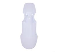 para guardabarros para moto para Off Road 37x12cm Instalación Rápida(White)