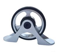 para guardabarros Plegable Aleación Aluminio Bici para guardabarros | barro eficiente, para rueda para suave, eje cojinete, para movimiento sin esfuerzo, práctico(silver)