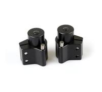para GW250 Inazuma 2011-2018 Accesorios De Motocicletas Heighter Handle Bar Cuesta Azándose Manillar Monte Riser(Black)