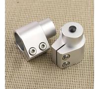 Para GW250 Inazuma 2011-2018 Accesorios De Motocicletas Heighter Handle Bar Cuesta Azándose Manillar Monte Riser(Silver)