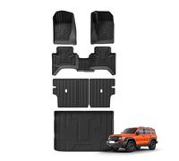 para GWM para Tank 300 24-25 Revestimiento Carga Alfombrilla Maletero/Respaldo Todo Tipo Clima con Volante A Derecha Alfombrillas Alfombrilla Trasera Maletero(RHD 6P)