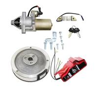 Para GX340 11HP GX390 13HP 188F 190F Kits Arranque Eléctrico Carcasa Motor Volante Carga Bobina Interruptor Motor Electrico Arranque(Special 65mm)