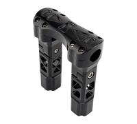 para H&Arley para SPO&rtster 883 1200 XL para Street para Bob para Dyna 1 Pulgada 25mm Kickback Pull-Back Elevadores Manillar Motocicleta Abrazadera Motocicleta Manillar Riser(6.5 Black)