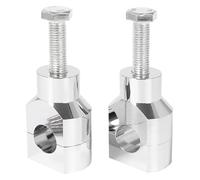 Para H&arley Para XL 883 1200 Para Steed Para VLX Abrazaderas Fijas Manillar Motocicleta 1" 25 Mm Elevación Asiento Barra Manillar Elevador(25mm Chrome)