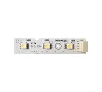 Para Haier Frigorífico Tira de Luz 7x1.5cm Blanco para Haier | Tamaño de 7 x 1,5 cm, carcasa de plástico, integración sin costuras, reemplaza tiras defectuosas, apto para bricolaje