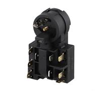 para Haier Refrigerador Start Relay QP3-12A Compresor Protector de sobrecarga Pieza de repuesto Plástico Metal