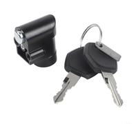 Para Hailong Case Power Lock and Key Set Compatible con Hailong 1 2 Ebike Case 11mm 20mm Metal Silver Black (11mm)
