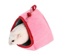 para Hámster para Jaula | Cálido, Semicerrado Y Resistente A Los Arañazos | Casa para Hámster y Cama Interior para Jaula | para Descansar, Jugar, Dormir, en el Balcón, el Aula, Apartamento, Animale
