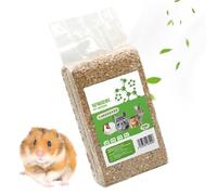 para hámster | Ropa de cama natural para mascotas con control de olores, y sustrato para jerbo, erizo, pollo, jaula de pájaros, para interiores y exteriores