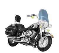 Para Harley 1980 FLT Tour Glide, 2001 FXDWG Dyna Wide Glide 1:18 Vehículos De Simulación Modelos De Motos De Fundición Presión Regalos Colecciones(3342-2002 FLSTC)
