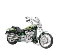 Para Harley 1980 FLT Tour Glide, 2001 FXDWG Dyna Wide Glide 1:18 Vehículos De Simulación Modelos De Motos De Fundición Presión Regalos Colecciones(3342-2004 FXSTDSE CVO)