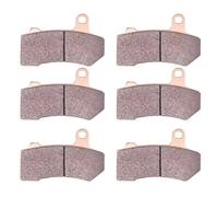 Para HARLEY DAVIDSON FLTRX FLTRXS 1750 Road Glide 2017-2019 FLHRSE5 1802 CVO Road King 2014-2015 Pastillas De Freno Delanteras Y Traseras De Con Base De Cobre Sinterizado