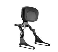 Para Harley Fat Boy Para Breakout FXBR FLFB FXBRS FLFBS 2018-2024 Respaldo Ajustable Multiusos Para Conductor Y Pasajero(Black)