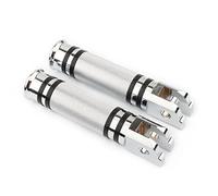 para Harley para Softail para Fat Boy para Street Bob Sport Glide 2018-2020 Reposapiés Delanteros Y Traseros para Motocicleta Estriberas Moleteadas