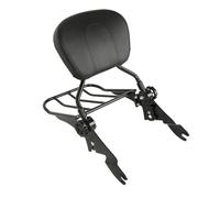 Para Harley Road Street Glide 2009-2023: Portaequipajes Con Respaldo Desmontable Para Motocicleta(Black)