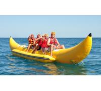 Para hasta 6-8 personas: experiencia en banana boat fly fish o crazy sofa (grupo privado)