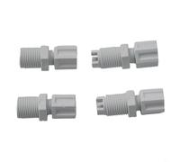 Para Hayward Cl220 Cl220 Válvula de retención de válvula de retención conjunto adaptador incluyendo dos tuercas de compresión para modelos de alimentador de bromo Cl200 y Cl220br piezas de equipo de