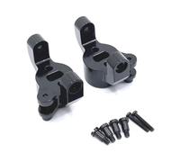 Para HB Juguetes ZP1001 ZP1002 ZP1003 ZP1004 ZP 1001 1/10 Bloque Rueda Soporte Buje C Delantero Metálico Coche RC Piezas Mejora Piezas(Black)