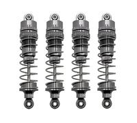 Para HB Para Toys R1001 Para Bronco R1002 R1003 Amortiguador De Aceite Metal 4 Piezas Actualización Para Coche RC Accesorios Amortiguador Rc(R Grey)