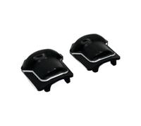 Para HB Para Traxxas Para TRX4 Para TRX6 R1001 R1002 R1003 1/10 Coche RC Crawler 4WD Eje Delantero Trasero Cubiertas Traseras Piezas Actualización Accesorios Piezas Maquetas RC(Black)