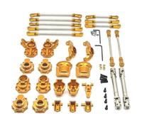 Para HB R1001 R1002 R1003 1/10 Eje Trasero Delantero Varilla Tracción Copa C Componentes Fijación Asiento Ejes Transmisión RC Crawler 4WD Piezas Coche Cazoleta DireccióN Rc(Orange)