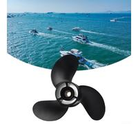 Para hélice marina compatible con Mercury para motores fueraborda 6 8 9.9 10 15 se adapta a la referencia 48-828156A12 RH Rotación 9 pulgadas Diámetro 9 pulgadas Paso