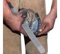 para herradores, Herramienta de Cuidado de pezuñas, Doble Cara, para Cerdos y Cabras con Mango de Goma, para herraduras, Herramientas de reparación de Caballos y burros