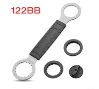 para herramienta Doble Extremo Pedalier 4 Ranuras Compatible | para acero , para preciso, instalación y extracción para suave, para mantenimiento para profesional de (for Hollowtech lI)
