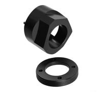 para herramienta Extracción Tapa para sram para dub Aluminio | Negro anodizado, anti-corrosión, dureza, peso ligero 42g, uso profesional(type A)