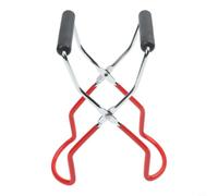 para herramienta para Levantar Tarros de Conserva al Calor - de Metal y PVC para Frascos de Vidrio y Grandes en 22.5cm(Red)