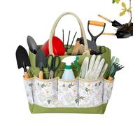 para Herramientas de Jardinería - Oxford Resistente de Múltiples Compartimentos - Estuche Organizador para Jardinería Accesorios,para Mujer, Hombre, Electricista, Profesional, Exterior, Jardín,