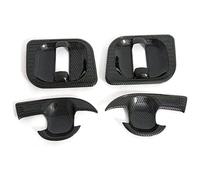 Para Hiace 2019-2022 Pegatina Antiarañazos Para La Cubierta De Manija Puerta Funda Manija Puerta Coche(Door Bowl - Carbon Fiber Pattern)