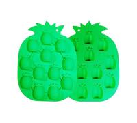 para hielo de silicona de piña - bandeja de alimentos, gadget de congelación de cocina, diseño de diversión creativa, molde el lavavajillas 2 piezas | Para cubitos de hielo