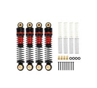 Para Hobby Plus CR18P Para Rock Van Y Trail Hunter 1/18 Aleación RCAWD 47 Mm Repuestos Mejora Aceite Amortiguadores Delanteros Traseros Modelos Amortiguador RC(Blue)