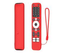 para Homatics Box R 4K Funda de Silicona para Control Remoto, Antigolpes, Antiarañazos y Antideslizante, Protector Suave para Control de Smart TV Box R 4K (Rojo)