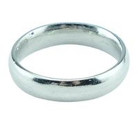 para Hombre 10th Aniversario Anillo Banda - 100% Tin Regalo Idea para 10 años - a Juego - Banda Disponible