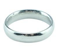 para Hombre 10th Aniversario Anillo Banda - 100% Tin Regalo Idea para 10 años - a Juego - Banda Disponible