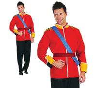 Para Hombre Royal Prince Charming Disfraz Adultos Guillermo Panto Nuevo Mediano
