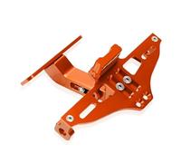 Para Hon&da NC700X NC 700X2012 2013 2014 2015 Soporte De Montaje De Placa De Matrícula Trasera De Motocicleta(Orange)