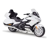 Para Honda 2020 Gold Wing Factory Edition 1:12 Estática Die-cast Modelo De Vehículo De Coleccionista Coche Station Wagon Moto Simulación Coche Ornamento Regalo(White)